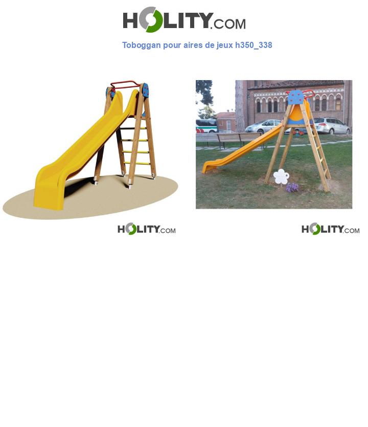 Toboggan pour aires de jeux h350_338