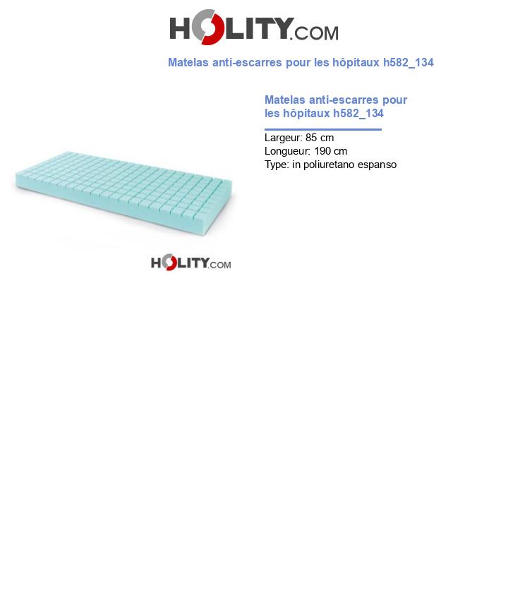 Matelas anti-escarres pour les hôpitaux h582_134